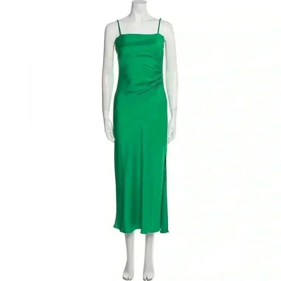 House of Harlow 1960 Dresses & Skirts - HOUSE OF HARLOW 1960 Square Neckline Long Green Dress Size L
